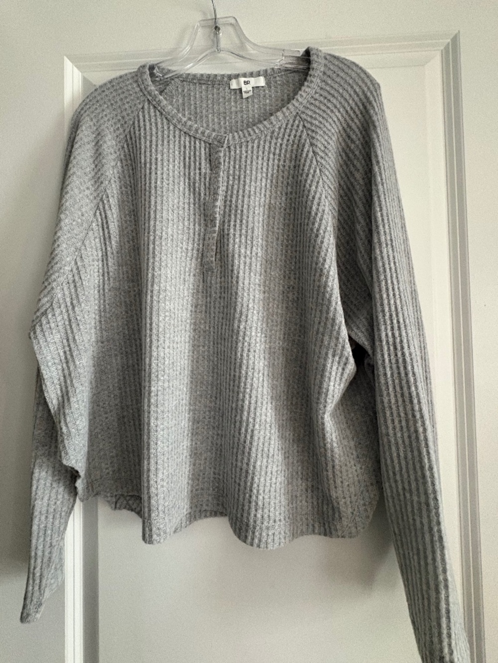 BP Women’s Grey Long Sleeve Thermal Top